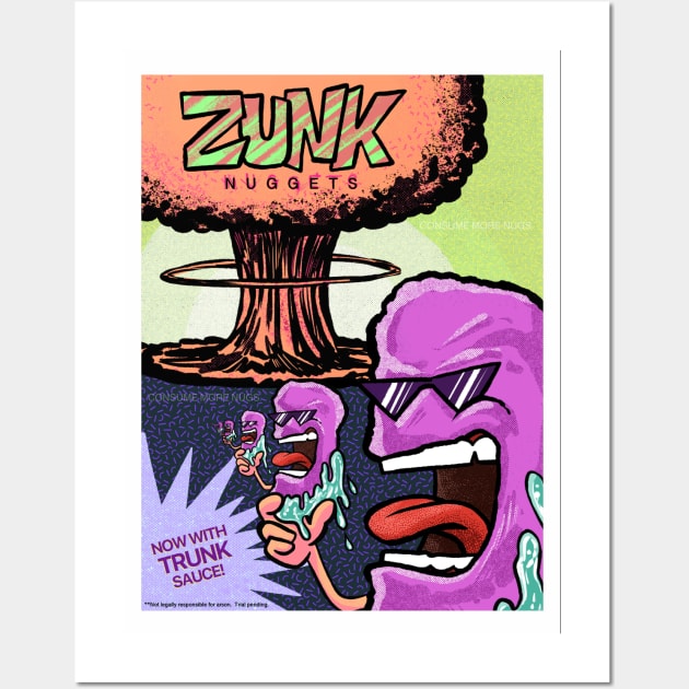 Zunk Nuggets! Wall Art by Roi Gold Productions Store